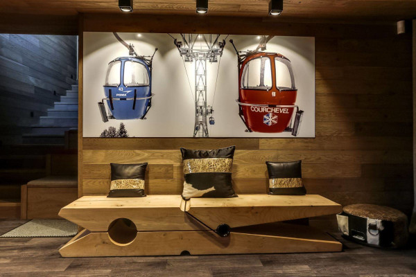 villa in Courchevel : Rent this contemporary and traditional chalet in Courchevel Village for 14 guests. - Photo 21