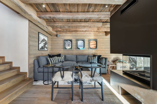 villa in Meribel : Rent this prestigious and comfortable chalet for 10 guests in Méribel Le Raffort. - Photo 3