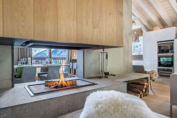 villa in Courchevel : Rent this beautiful new modern chalet in Courchevel Village for 11 guests. - Photo 12