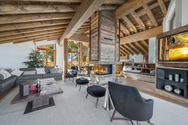 villa in Courchevel : Rent this chalet built in 2019 with all the amenities you may need for a lovely stay. - Photo 4