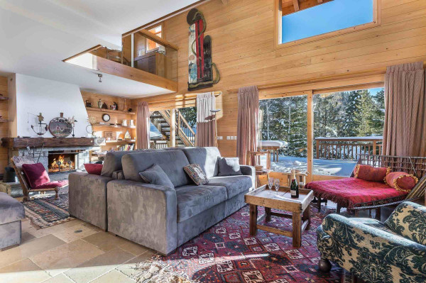 villa in Meribel : Rent this authentic family Savoyard chalet at few minutes walk form the center. - Photo 3