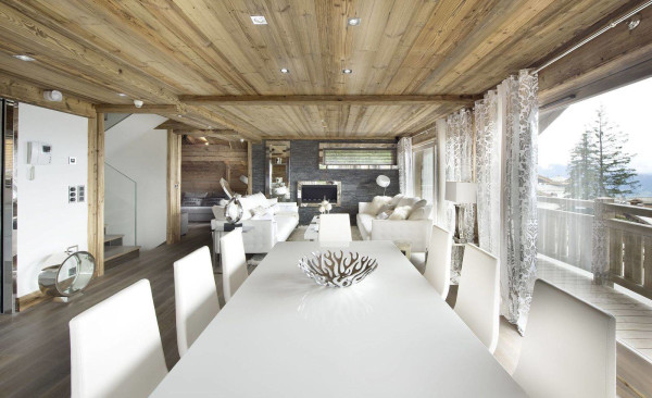 villa in Courchevel : Rent this ultimate luxury chalet Aster  located near the centre of Courchevel 1850 - Photo 5