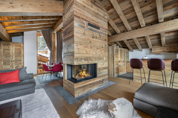 villa in Courchevel : Rent this brand new chalet in Courchevel Village for 14 guests. - Photo 12