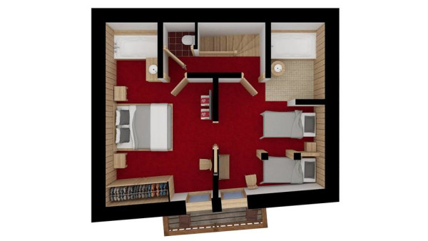 villa in Meribel : Rent this cozy chalet for 12 guests with Sauna and Jacuzzi in Méribel Le Raffort - Photo 20