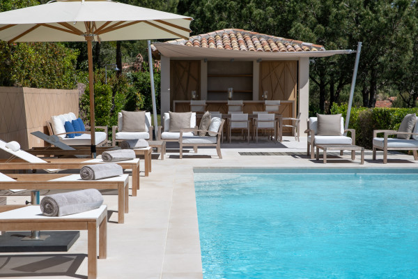 villa in St Tropez : Rent this sea view property in a private gated and secured domain in St Tropez. - Photo 25
