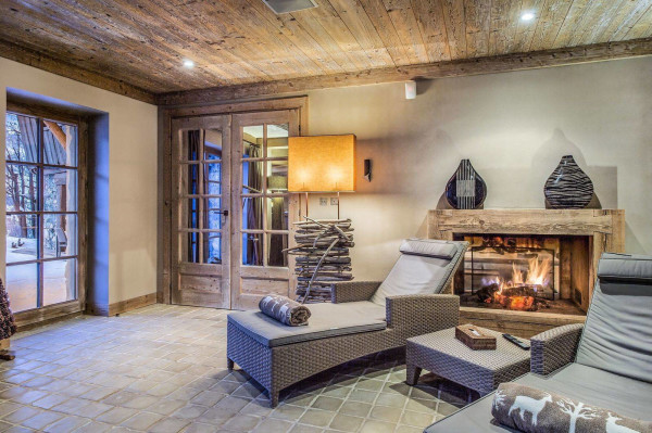 villa in Meribel : Rent one of the most luxurious chalet of Méribel with a wellness area, indoor pool for 15 guests. - Photo 17
