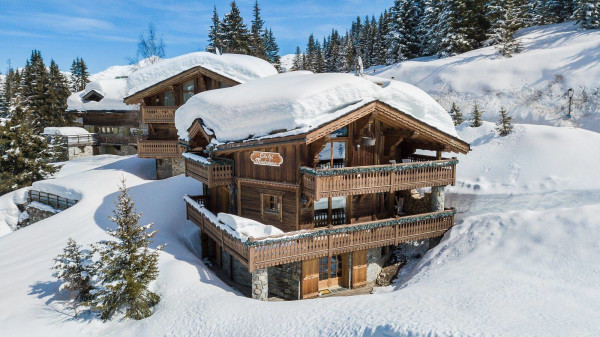 villa in Courchevel : This beautiful chalet full of character located in the Jardin Alpin in Courchevel - Photo 0