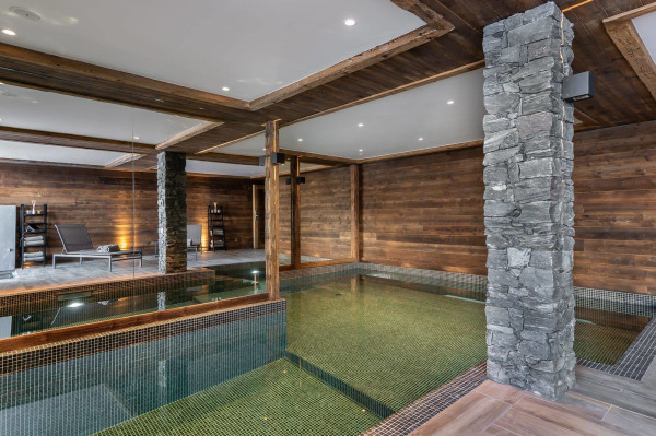 villa in St Martin de Belleville : Rent this modern chalet located in St Martin de Belleville with an indoor swimming pool - Photo 7