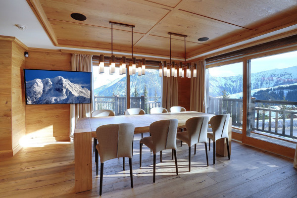 villa in Courchevel : Rent this prestigious chalet nestled in the Cospillot area in Courchevel 1850 which can accommodate 14 guests - Photo 7