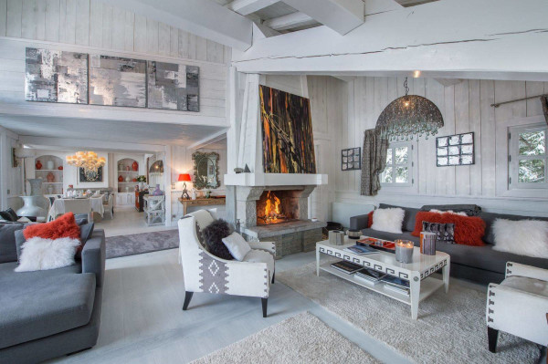 villa in Courchevel : Rent this 6 bedrooms chalet located in Cospillot - Photo 0