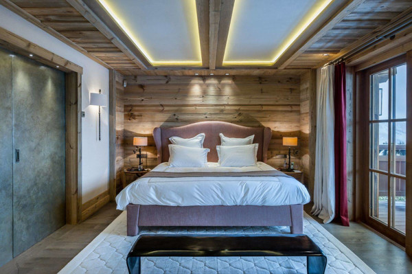 villa in Courchevel : Rent this 6 bedroom chalet with a panoramic view of the peaks of Bellecôte glacier - Photo 12