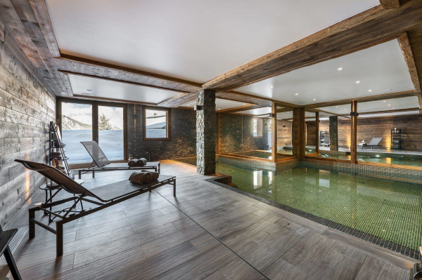 villa in St Martin de Belleville : Rent this modern chalet located in St Martin de Belleville with an indoor swimming pool - Photo 1
