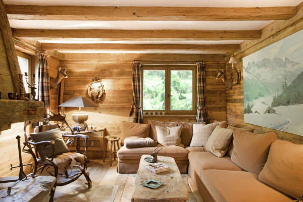 villa in Courchevel : Rent this authentic mountain chalet in the District of Plantret. - Photo 2