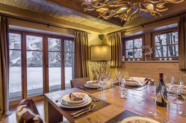 villa in Meribel : Rent one of the most luxurious chalet of Méribel with a wellness area, indoor pool for 15 guests. - Photo 8