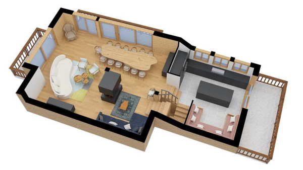villa in Meribel : Rent this prestigious and comfortable chalet for 10 guests in Méribel Le Raffort. - Photo 28