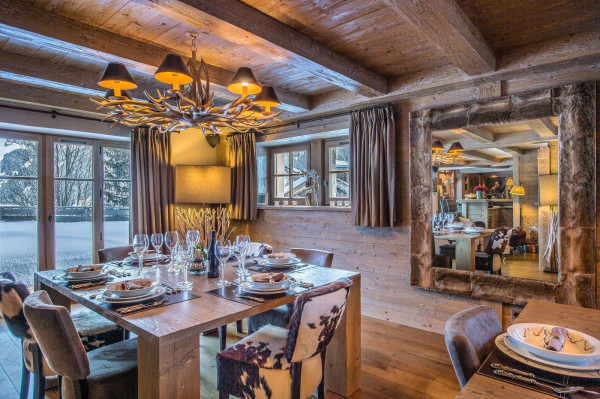 villa in Meribel : Rent one of the most luxurious chalet of Méribel with a wellness area, indoor pool for 15 guests. - Photo 7