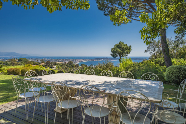 villa in Cannes : Rent this 8 bedrooms with an amazing view of  the Cap d'Antibes and Golfe Juan bay. - Photo 44