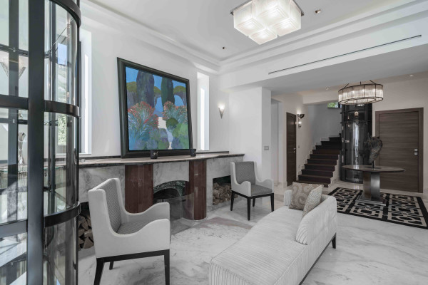 villa in Cannes : Rent beautiful modern villa in the lower Californie area of Cannes - Photo 7