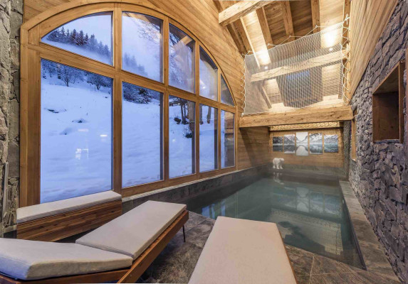 villa in Méribel : Rent this luxury Ski in/ski out Chalet in Méribel - Photo 25