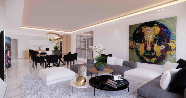apartment in Cannes : Rent 3-bedroom apartment facing the seaview of Cap d'Antibes and Cannes - Photo 1