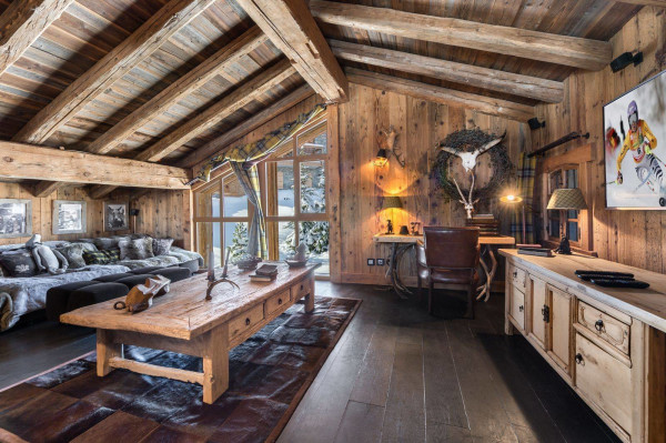 villa in Courchevel : Rent this mountain chalet in Courchevel 1550 - Photo 4