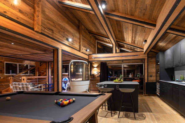 villa in Tignes : Rent deluxe chalet with spectacular view of Mont Blanc - Photo 20