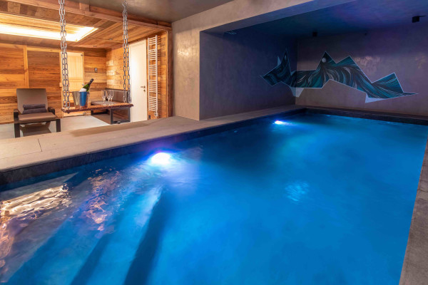 villa in Tignes : Rent deluxe chalet with spectacular view of Mont Blanc - Photo 23