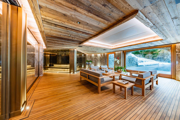 villa in  : Rent ultra-luxury chalet in Crans-Montana - Photo 21