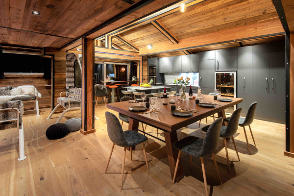 villa in Tignes : Rent deluxe chalet with spectacular view of Mont Blanc - Photo 17