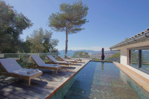 villa in Cannes : Rent lovely villa with sea view - Photo 29