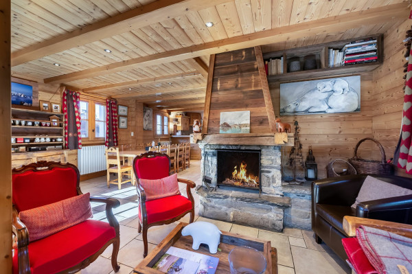 villa in Courchevel : Rent cosy individual chalet with its Hammam - Photo 1