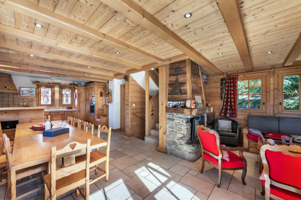 villa in Courchevel : Rent cosy individual chalet with its Hammam - Photo 6