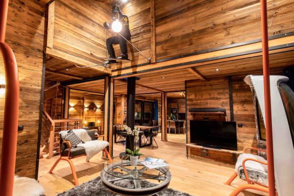 apartment in Tignes : Rent deluxe chalet with one of the finest views in the resort - Photo 4