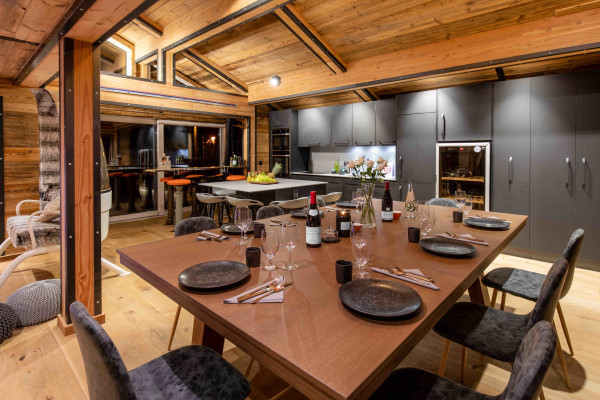 villa in Tignes : Rent deluxe chalet with spectacular view of Mont Blanc - Photo 18