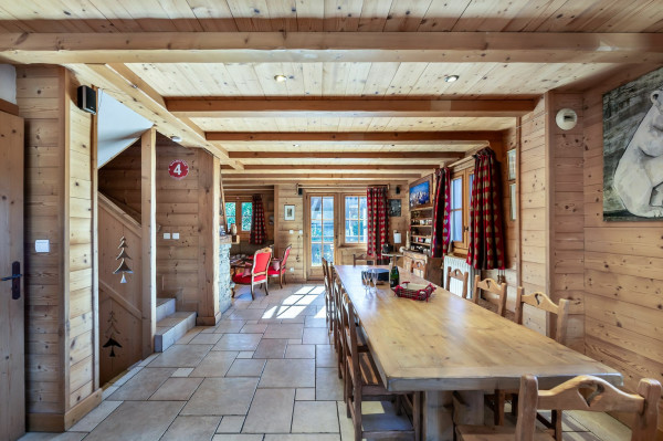 villa in Courchevel : Rent cosy individual chalet with its Hammam - Photo 5