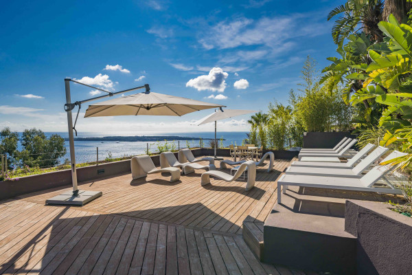 villa in Cannes : Rent beautiful 4 bedrooms with sea view - Photo 35