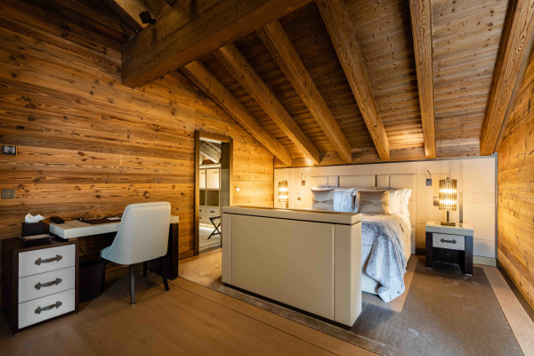 villa in  : Rent beautiful chalet in Crans-Montana - Photo 16