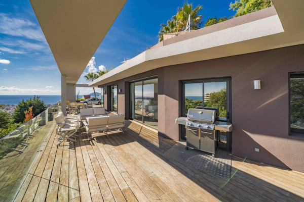 villa in Cannes : Rent beautiful 4 bedrooms with sea view - Photo 37