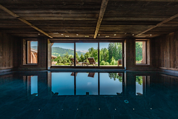 villa in Megeve : Rent exceptional Chalet with view of Mont Blanc - Photo 1