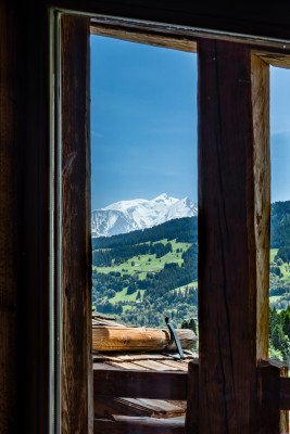 villa in Megeve : Rent exceptional Chalet with view of Mont Blanc - Photo 3