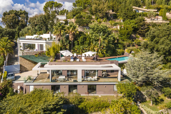 villa in Cannes : Rent beautiful 4 bedrooms with sea view - Photo 27