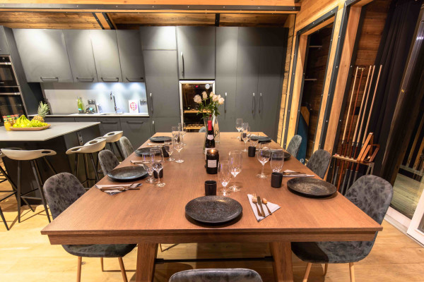 villa in Tignes : Rent deluxe chalet with spectacular view of Mont Blanc - Photo 19