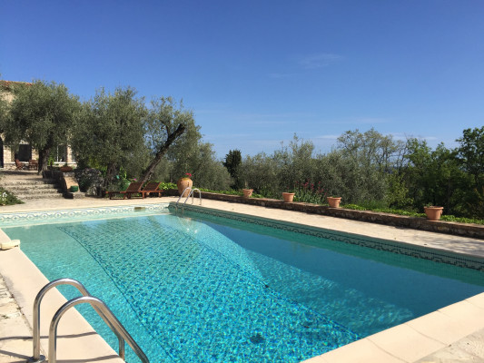 villa in Châteauneuf-Grasse : Rent magnificent villa with a breathtaking view over the French Riviera - Photo 23