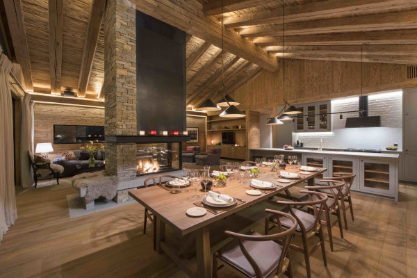 villa in Zermatt : Rent sumptuous 5-bedroom chalet in Zermatt - Photo 8