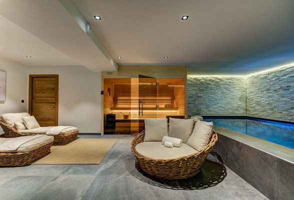 villa in Chamonix : Rent sumptuous chalet with swimming pool in Chamonix - Photo 15