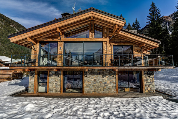 villa in Chamonix : Rent sumptuous chalet with swimming pool in Chamonix - Photo 23