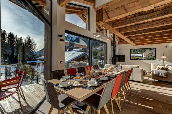 villa in Chamonix : Rent superb 5-bedroom chalet in Chamonix with indoor swimming pool - Photo 5