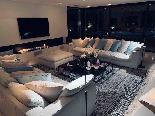 villa in St Tropez : Rent wonderful contemporary villa with sea view in Ramatuelle - Photo 4