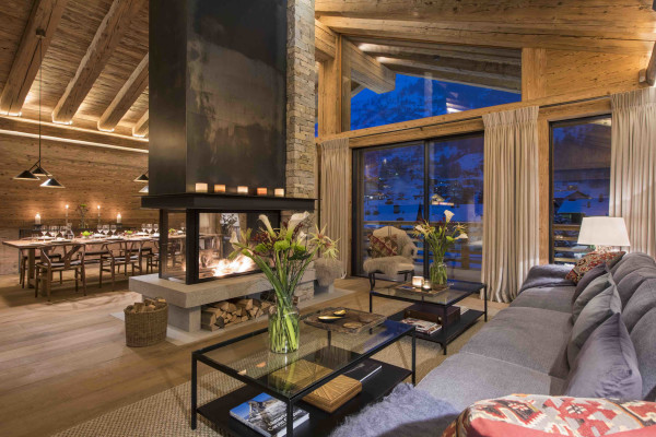villa in Zermatt : Rent sumptuous 5-bedroom chalet in Zermatt - Photo 0