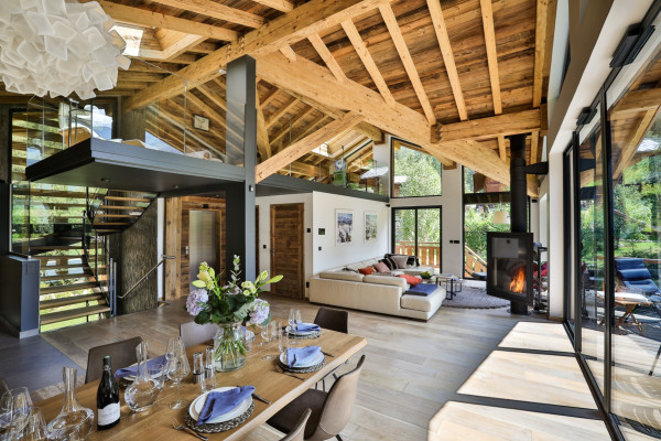 villa in Chamonix : Rent amazing chalet in Chamonix - Photo 4